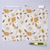 秋季模様 薄葉紙 (クラフト)