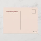 秋季節毎のメールボックス追加メッセージ ポストカード (裏面)