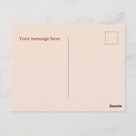 秋季節毎のメールボックス追加メッセージ ポストカード (裏面)