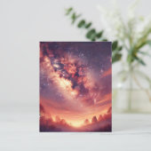 秋季銀河系天の川スクラップブック紙シート (スタンド正面)