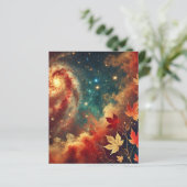 秋季銀河系星雲シャワースクラップブック紙 (スタンド正面)