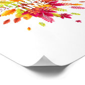 秋季 ポスター (角)