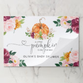 秋小さなかぼちゃ ペーパーパッド (折り畳み)