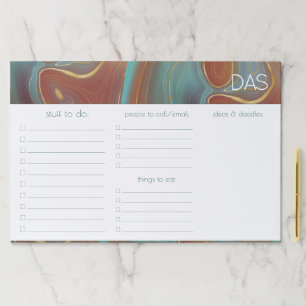 秋層  テラコッタティール（緑がかった色）金ゴールド一覧へ ペーパーパッド