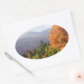 秋山マンズフィールドバーモント 楕円形シール (封筒)