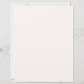 秋山三結婚折のメニューテーブル番号 (裏面)