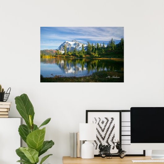 秋山山 ポスター (ホームオフィス)