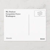 秋山山 ポストカード (裏面)