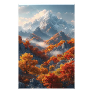 秋山脈 フォトプリント