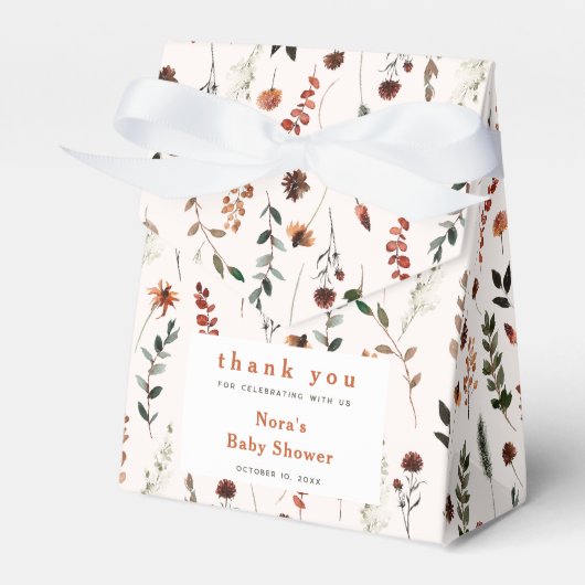 秋山花模様 フェイバーボックス (正面サイド)