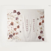 秋山花結婚の背景 タペストリー (正面(横))