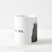 秋川、MA歴史的ゴシック教会 コーヒーマグカップ (中央)