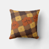 秋市松模様に型ソファ クッション (裏面)