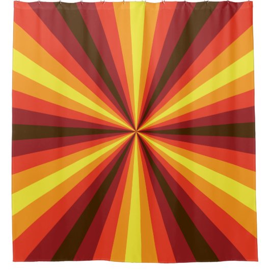 秋幻想シャワーカーテン シャワーカーテン (正面)