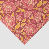 秋庭園の縦型背景 薄葉紙 (詳細)