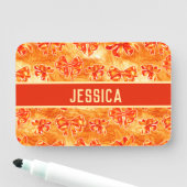 秋弓パターン 名札 (インサイチュ)