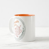 秋引用文 ツートーンマグカップ (正面左)