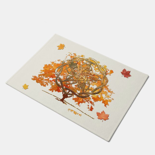 秋彼岸異教のウィッカ信者 ドアマット (アングル)