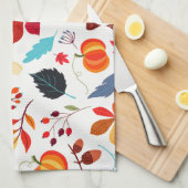 秋快楽 キッチンタオル (四つ折り)