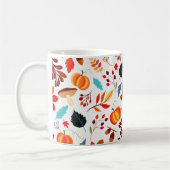 秋快楽 コーヒーマグカップ (左)