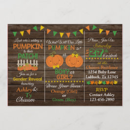 秋性リビール招待状 招待状