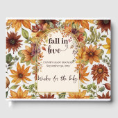 秋恋のベビー紅葉シャワー ゲストブック (正面)