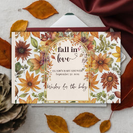 秋恋のベビー紅葉シャワー ゲストブック