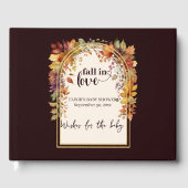 秋恋のベビー紅葉シャワー ゲストブック (正面)