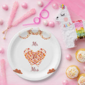 秋恋の紙プレート ペーパープレート (パーティー)