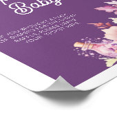 秋愛フローラベビー開花本ベビー ポスター (角)