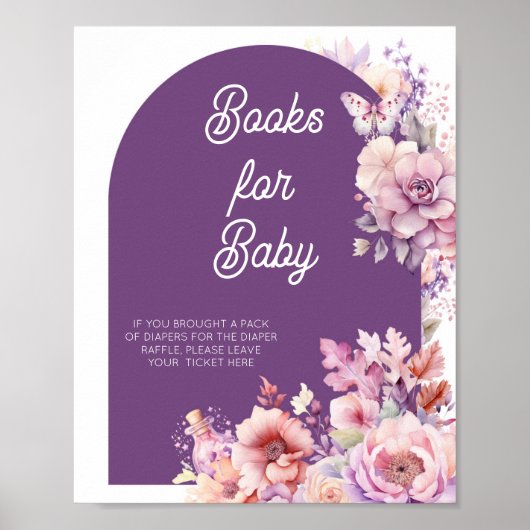 秋愛フローラベビー開花本ベビー ポスター (正面)