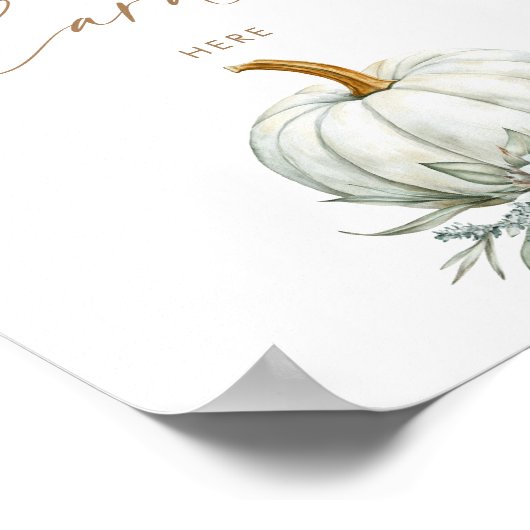 秋愛離れのレシピ ポスター (角)