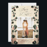 秋感じ10月のトーン写真の保存カード セーブザデート<br><div class="desc">エレガントな感じ結婚式のお祝いや事務用品や文房具に備え素晴らした、美しい紅葉とフローラを基調にした「秋」コレクション。sans serifフォントと組み合わせることで、カスタマイズのアクテントに対してエレガントフォントのスクリプトをカスタム作成できる。このコレクションの他のアイテムについては、ストアをチェックして全体のセットを完了する。</div>