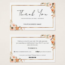 秋感謝していのフローラのSmall Business