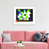 秋感謝してい キャンバスプリント (インサイチュ (リビング))