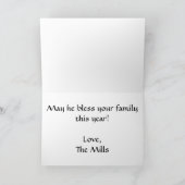 秋感謝写真 シーズンカード (内部)