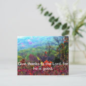 秋感謝写真 シーズンポストカード (スタンド正面)