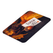 秋感謝撮影カボチャ写真 マグネット (左側)