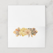 秋感謝祭の花 プレイスカード (外部開封)