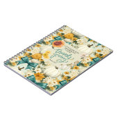 秋感謝祭をテーマにしたノート感動的ブック ノートブック (左側)