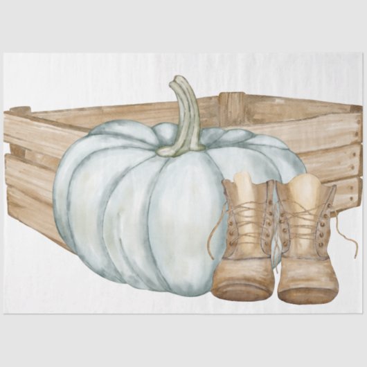 秋感謝祭デザイン6 薄葉紙 (正面)