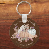 秋感謝祭ファミリー懇親会の恩恵 キーホルダー (裏面)