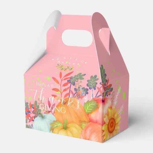 秋感謝祭PInk フェイバーボックス (正面サイド)