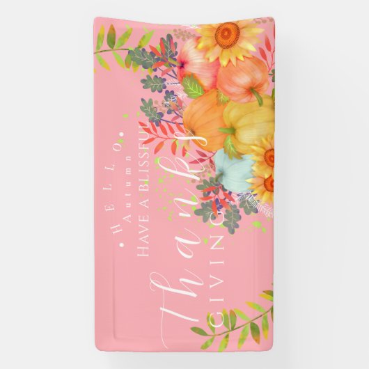 秋感謝祭PInk 横断幕 (縦)