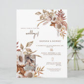 秋房保撮影結婚式招待状。招待状 招待状 (スタンド正面)