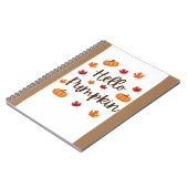 秋手帳 ノートブック (左側)