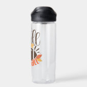 秋手段サッカー ウォーターボトル (背面)