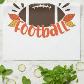 秋手段サッカー キッチンタオル (折り畳み)