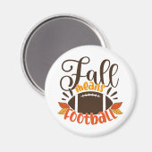 秋手段サッカー マグネット (正面/裏面)