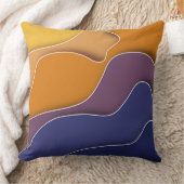 秋抽象芸術枕 クッション (ブランケット)